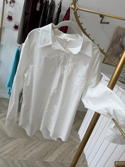 Lacey White Shirt