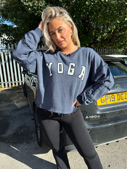 Yoga Sweater - NAVY