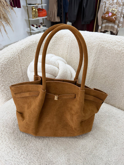 Milan Suede Everyday Tote Bag