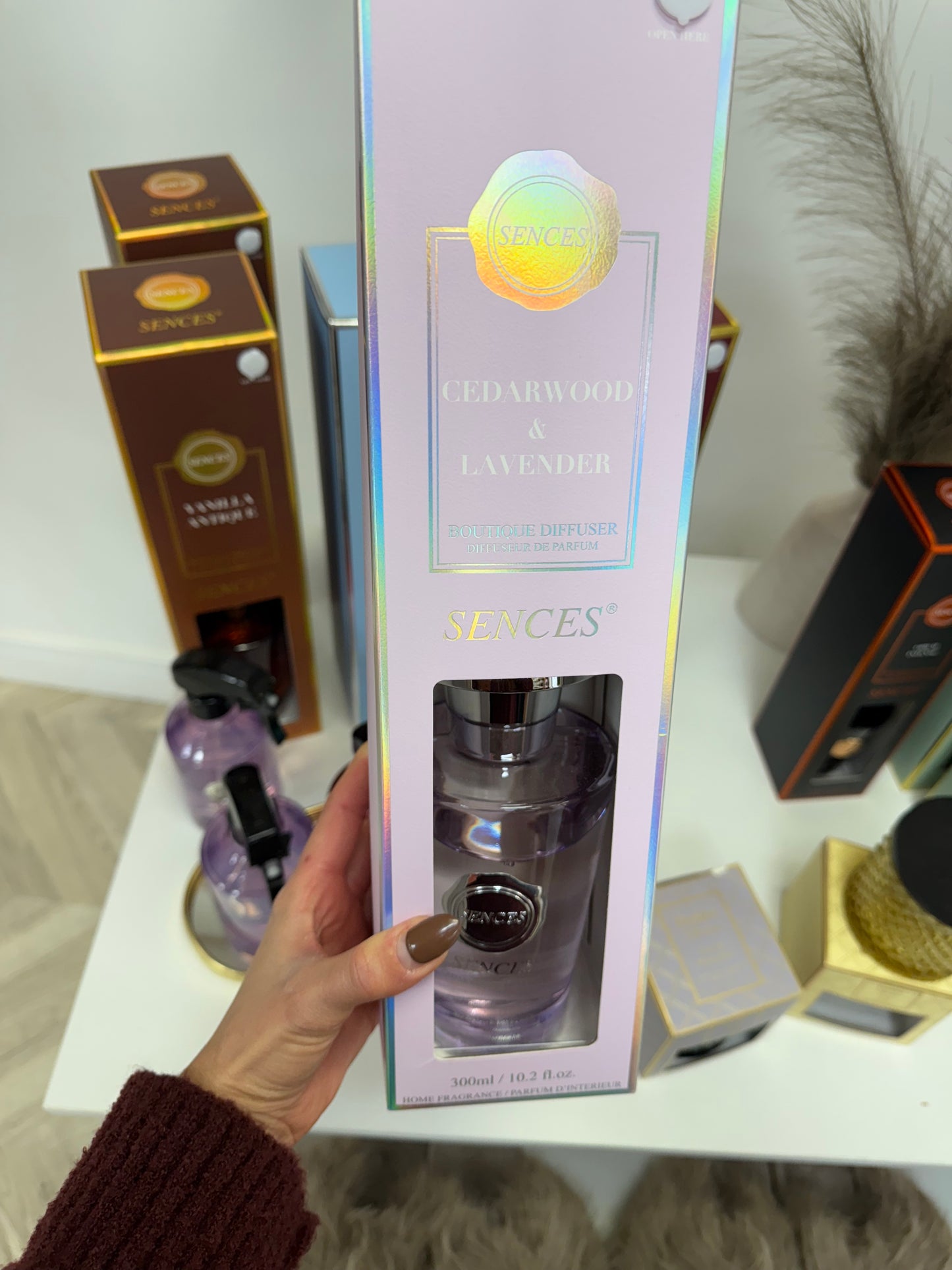 300ml Diffuser - Cedarwood & Lavender