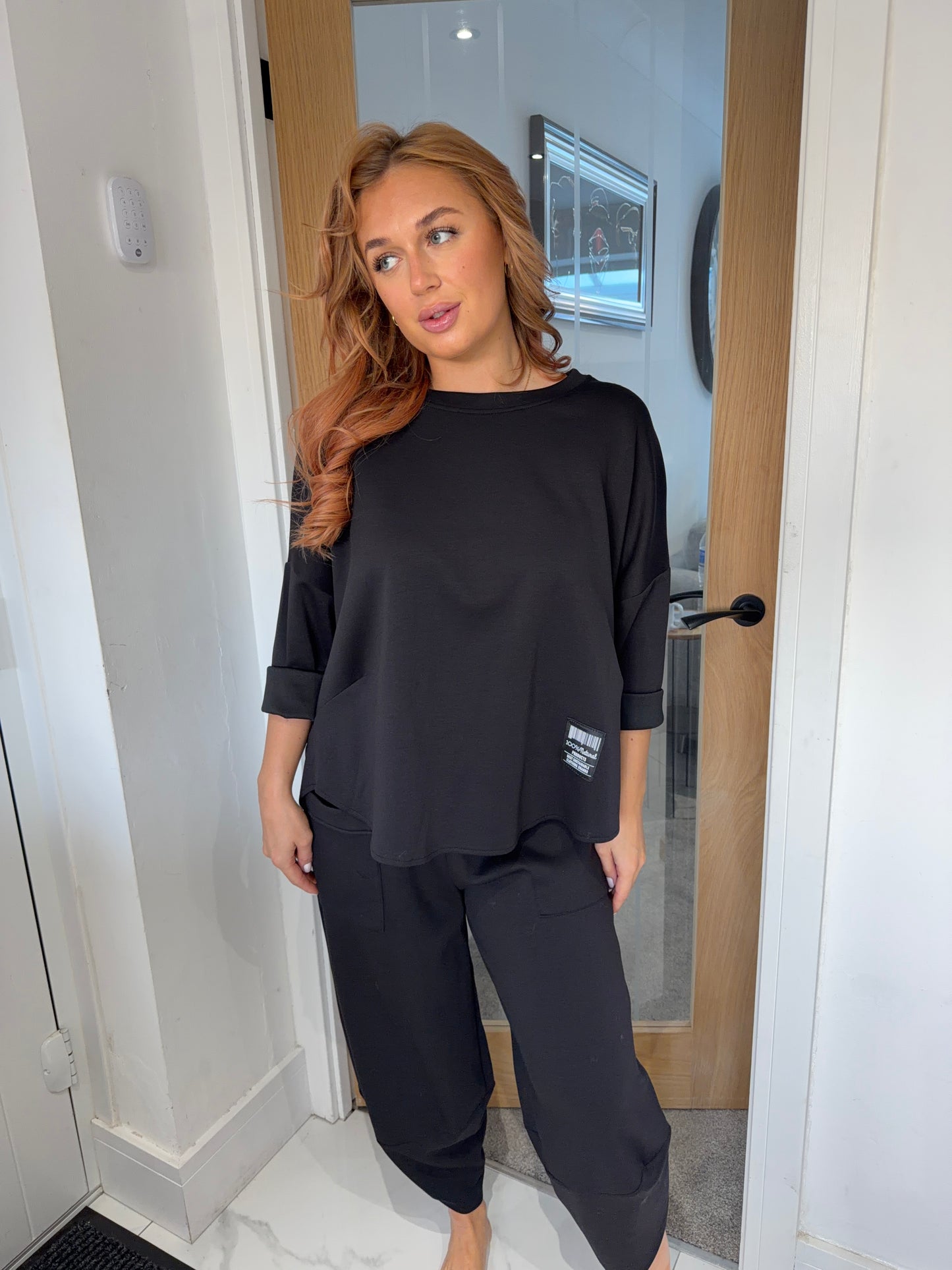 Diane Slouchy Set - Black