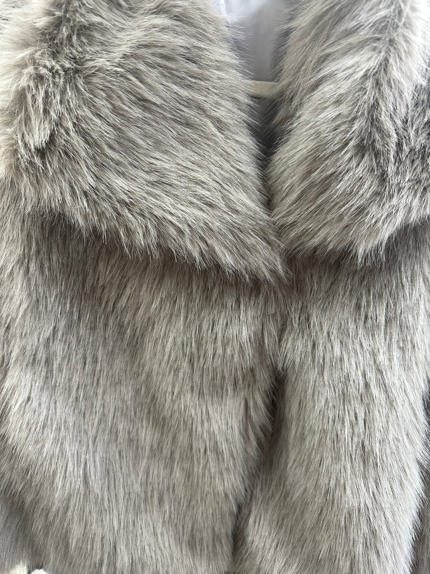 Grey Fur Lexi Jacket