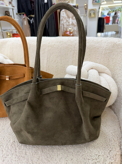 Milan Suede Everyday Tote Bag