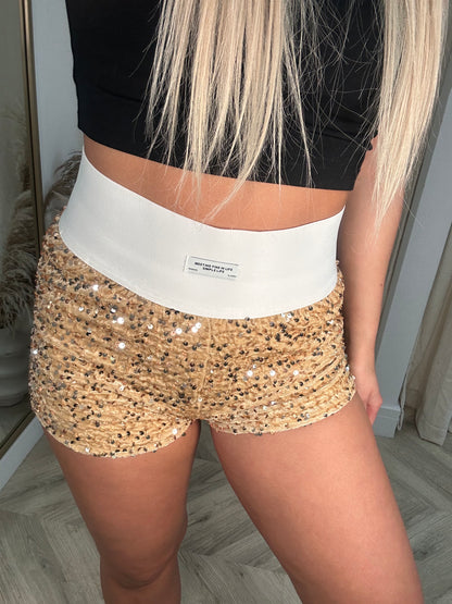 Sequin Groove Shorts