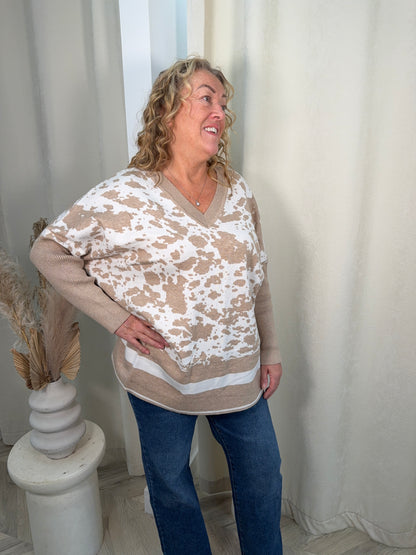Clover Sweater - Beige