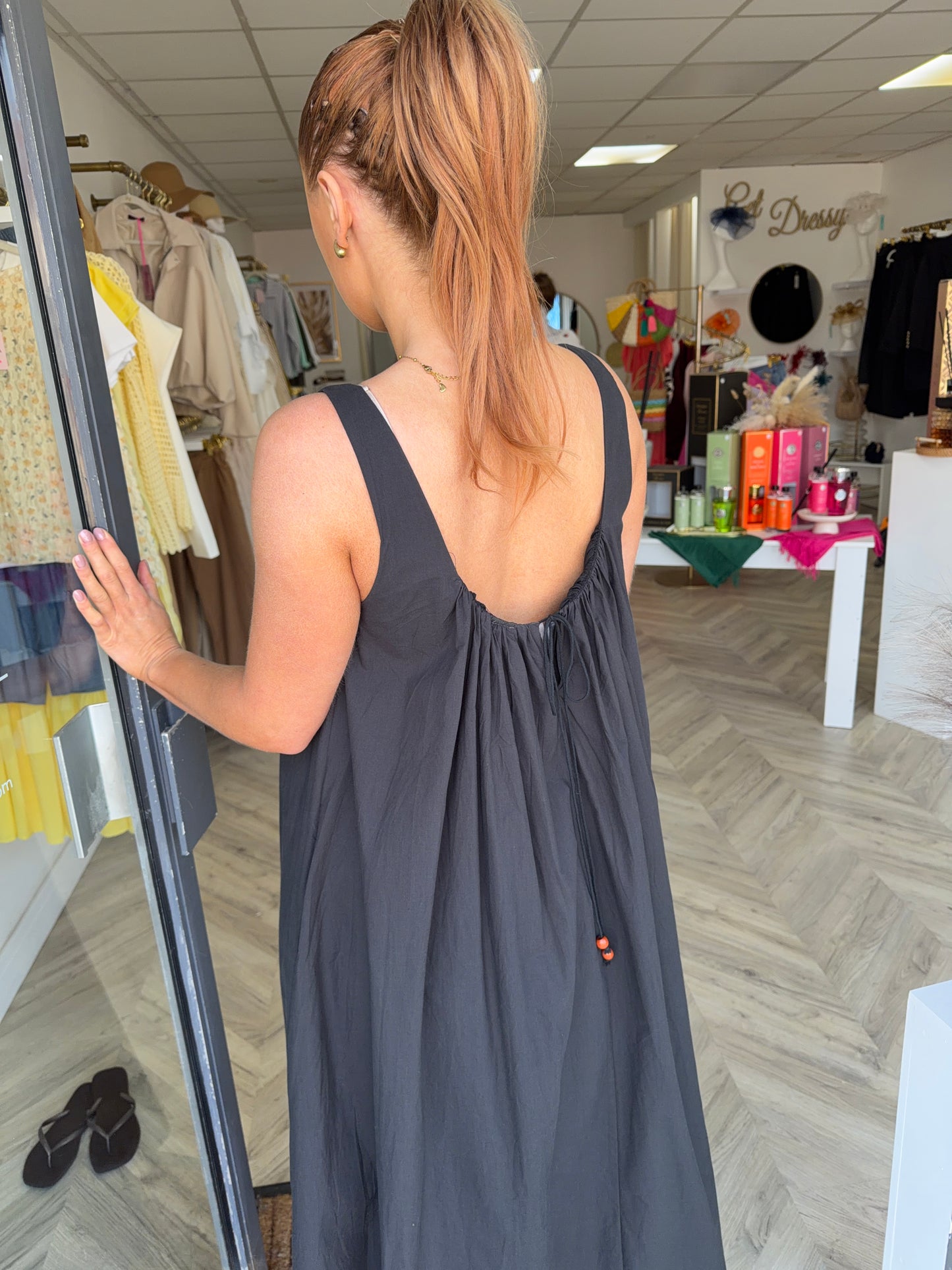 Augusta Maxi Dress - Black