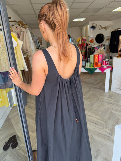 Augusta Maxi Dress - Black