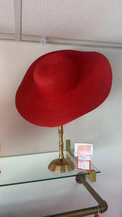 Red Beach Hat