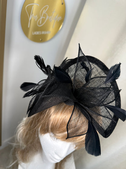 Lovella Fascinator - Black