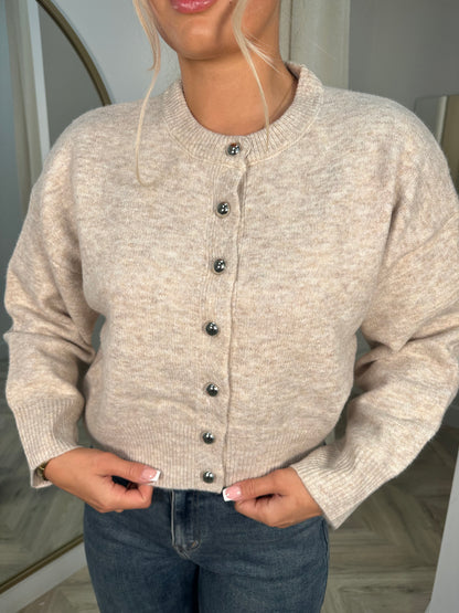 Sandstone Abbey Buttoned Cardigan