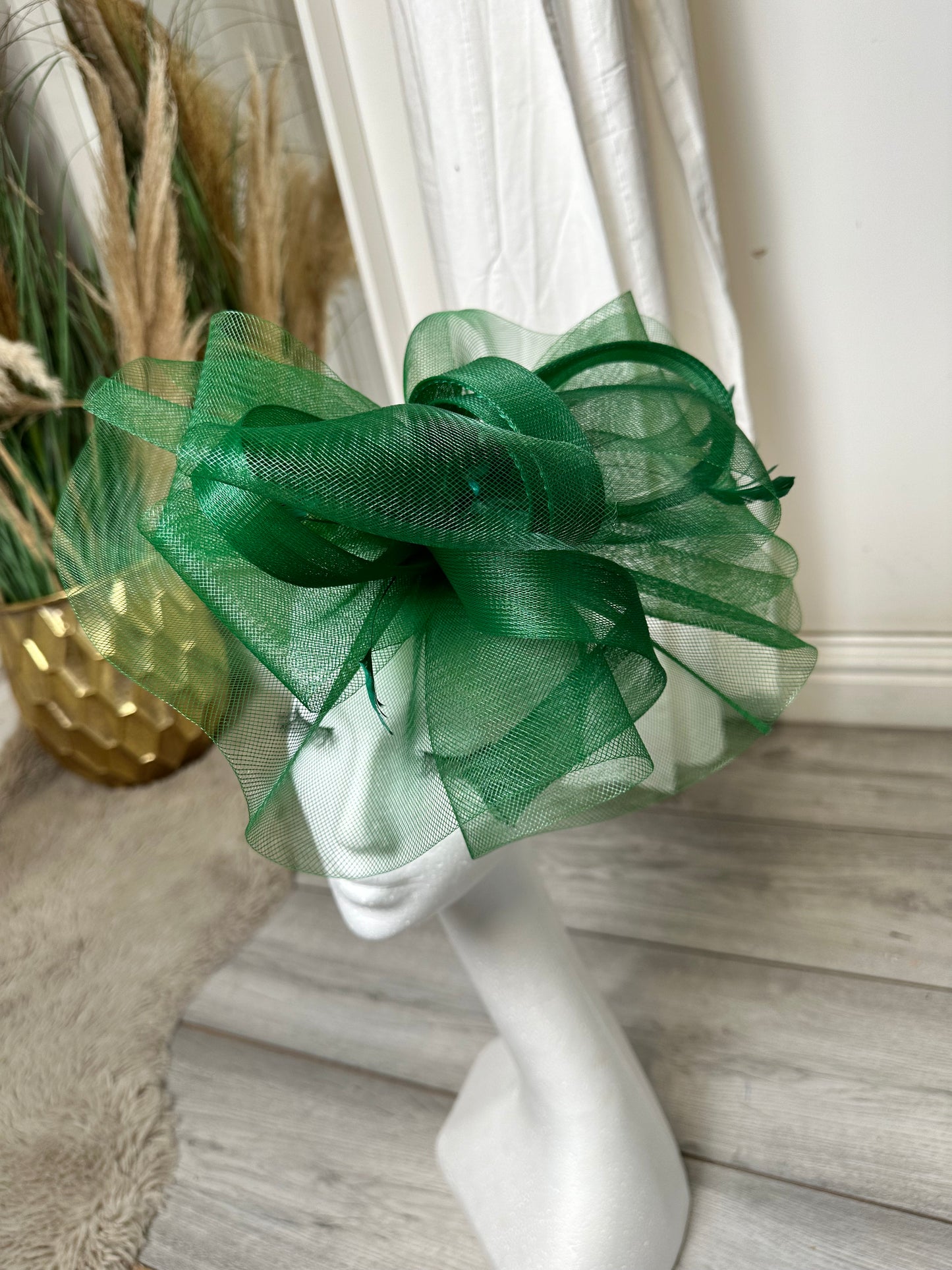 Forest Green Arabella Fascinator