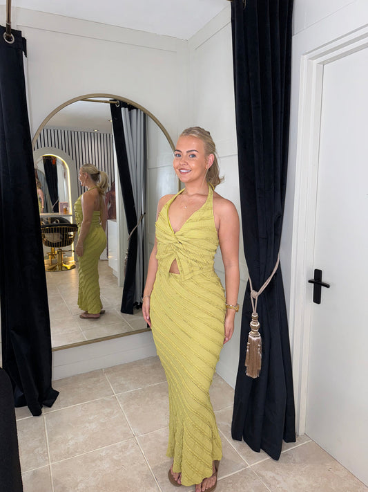 Ellie Co-ord - Olive Green