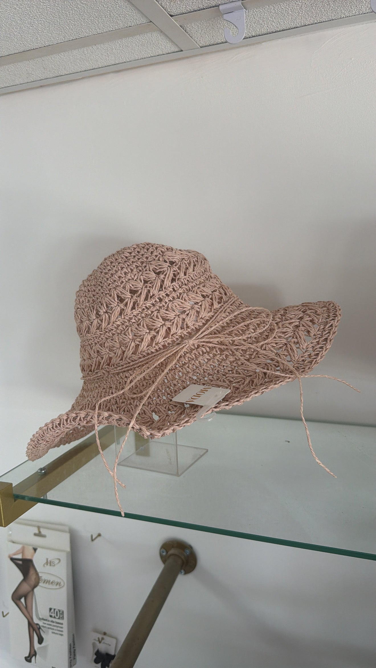 Luna Beach Hat - pink
