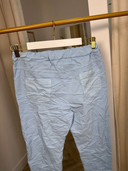 Pale Blue Magic Pants Trousers