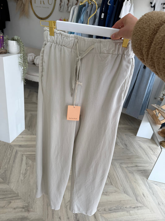 Monaco Everyday Comfort Trouser - Cream
