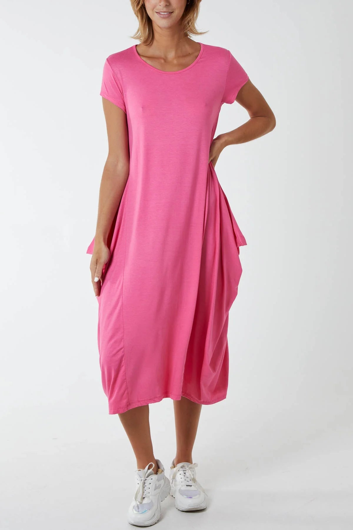 Pink Parachute Dress