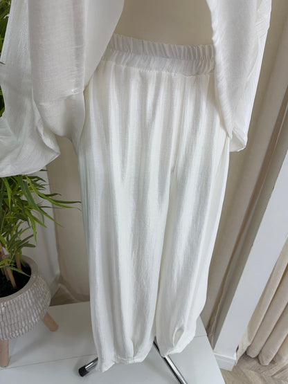 Eloise Trousers - White