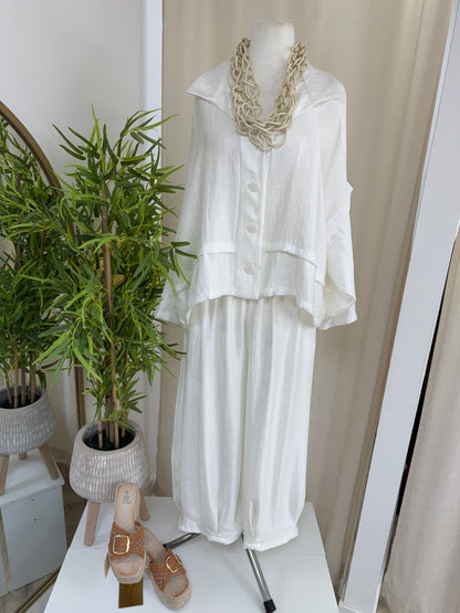 Eloise Trousers - White