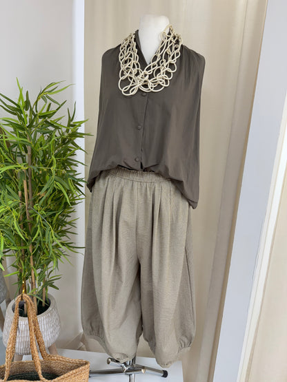Portia Top - Khaki