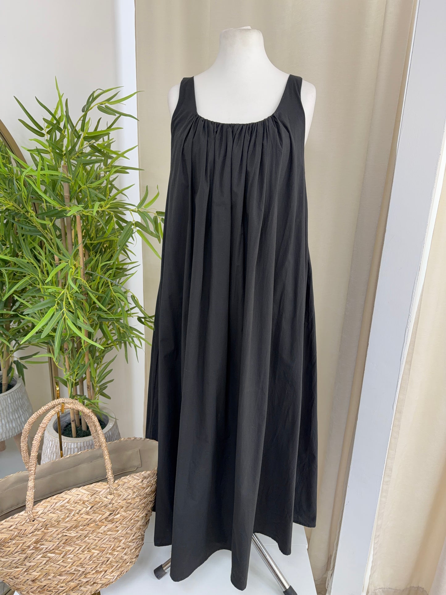Augusta Maxi Dress - Black