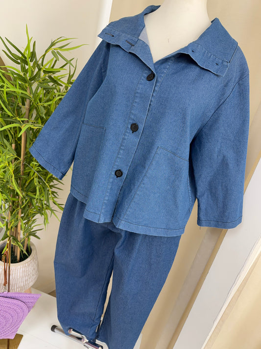Philipa Denim Top
